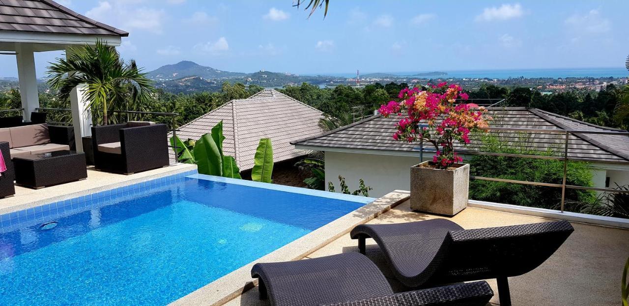 Villa Paradise, Pool And Sea View Chaweng Beach Exteriör bild