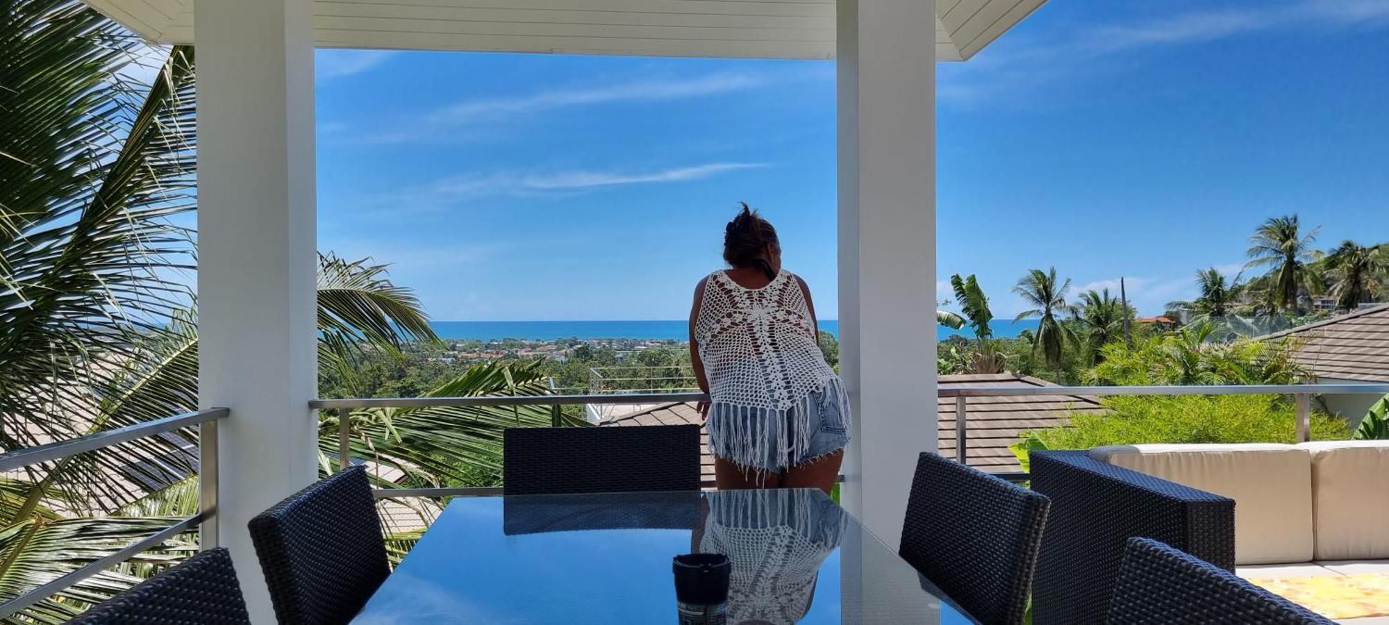 Villa Paradise, Pool And Sea View Chaweng Beach Exteriör bild