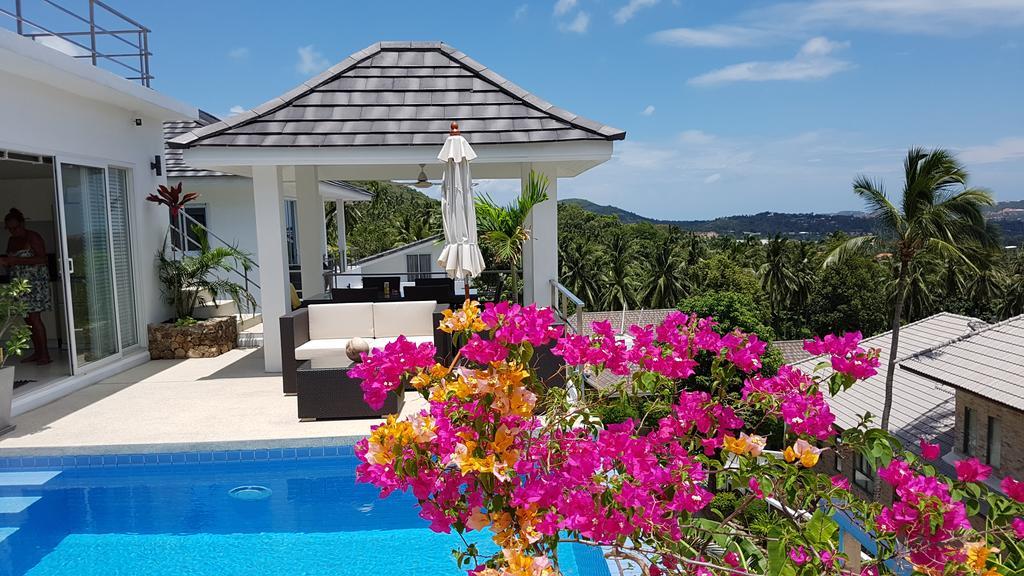 Villa Paradise, Pool And Sea View Chaweng Beach Exteriör bild