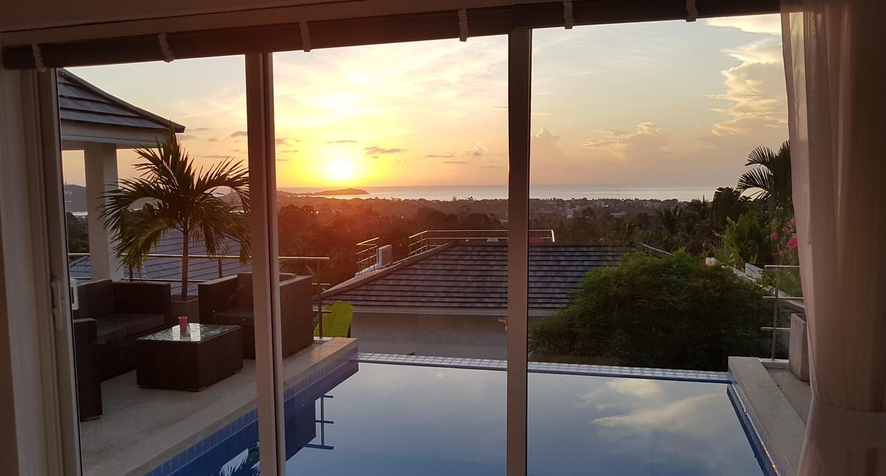 Villa Paradise, Pool And Sea View Chaweng Beach Exteriör bild